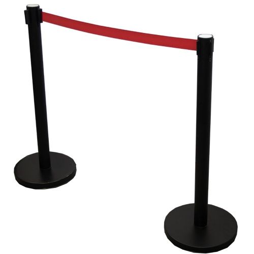 Ленточные стойки ограждения столбик лента ограничители барьер конус