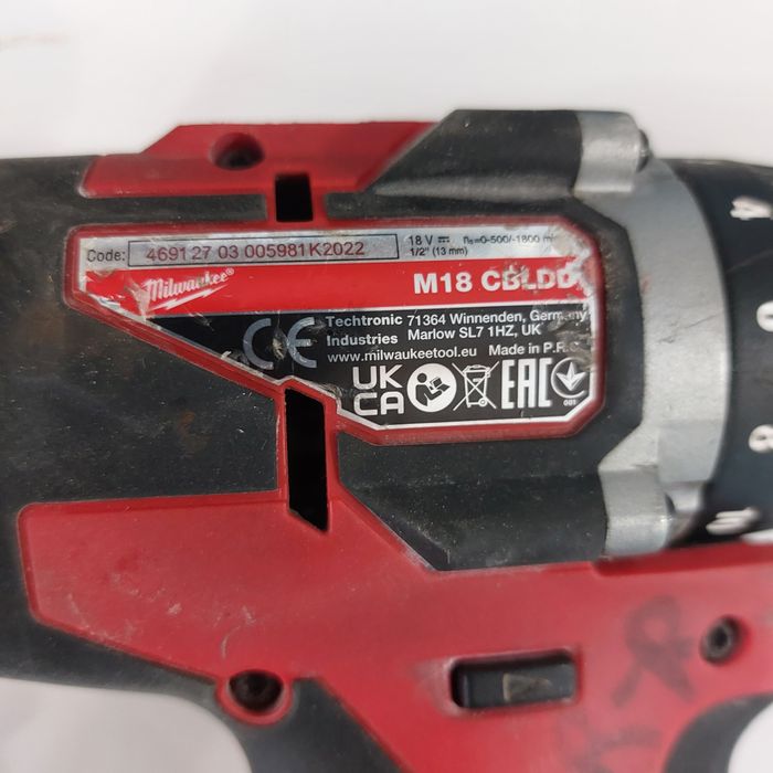 Безчетков акумулаторен винтоверт Милуоки Milwaukee M18 CBLDD 18 V