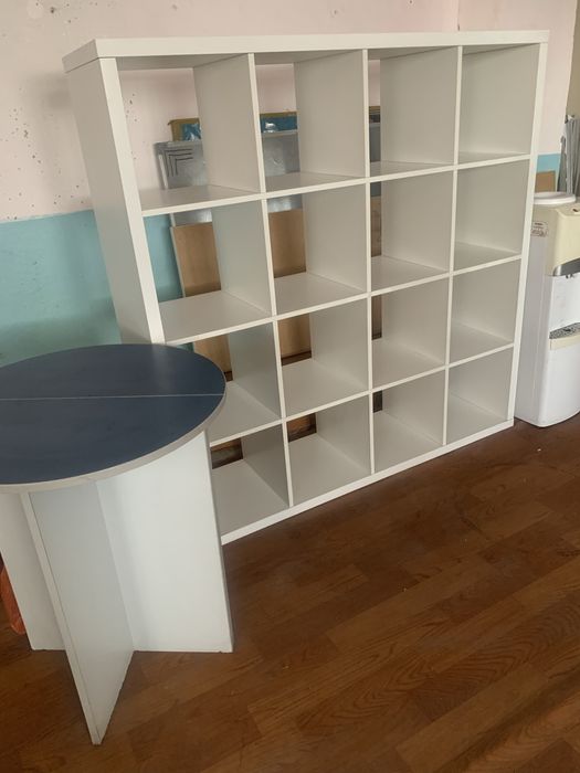 Стеллаж белый Икеа