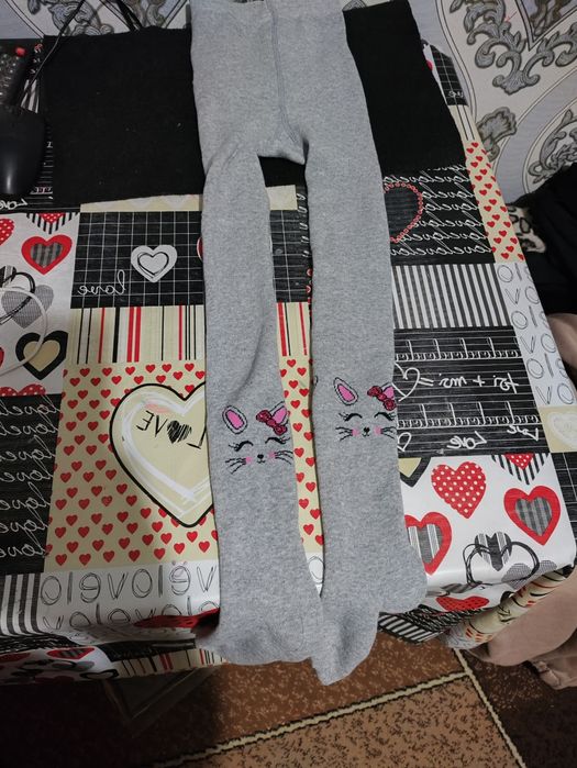 Тёплые колготки на девочку.