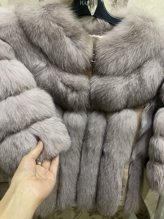 Женская шуба из натурального меха