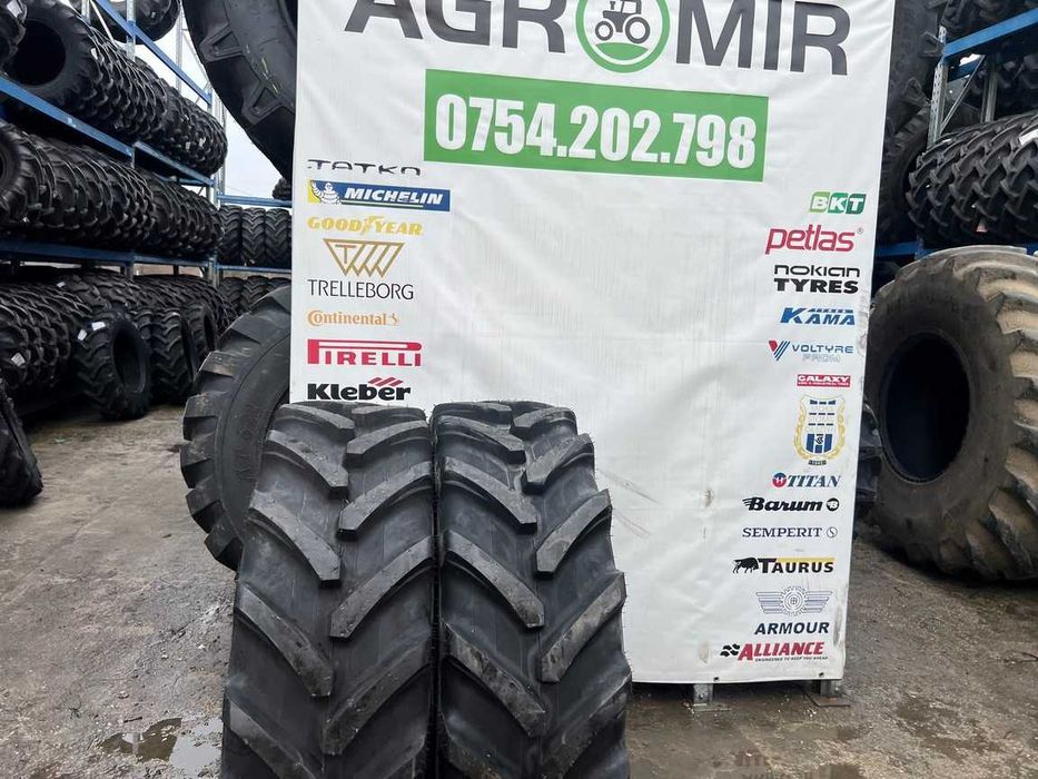 380/85 R24 cauciucuri noi Alliance pentru tractor John Deere