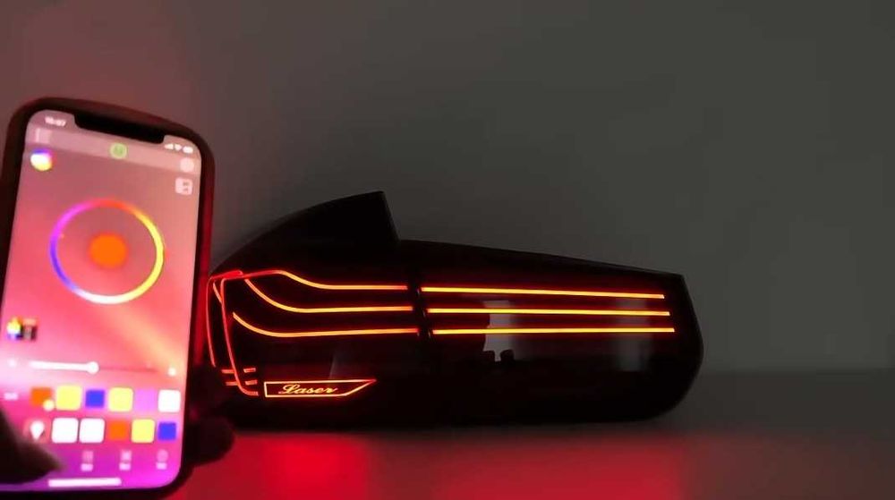 BMW 3 серия F30 F80 RGB LED стопове 2011-2018 г.