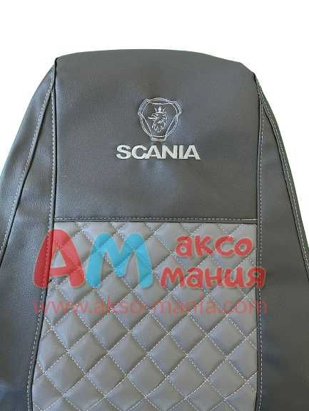 Кожена тапицерия / Калъфи за седалки за Scania R / S