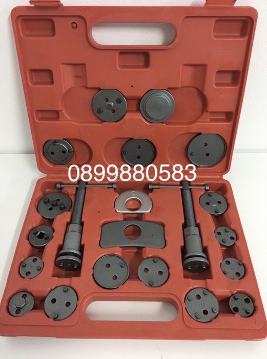 Комплект инструменти-спирачни апарати накладки 18 части и 21 части