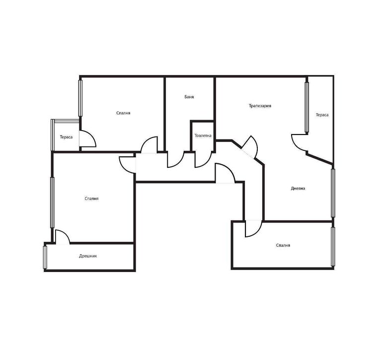 Продава се Четиристаен апартамент в Варна, Зимно кино Тракия - 137 кв.м за 1971 €/кв.м - Снимка #4