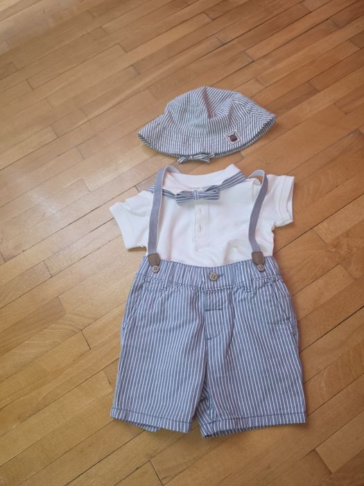 Costum vara baieti 6-9 luni