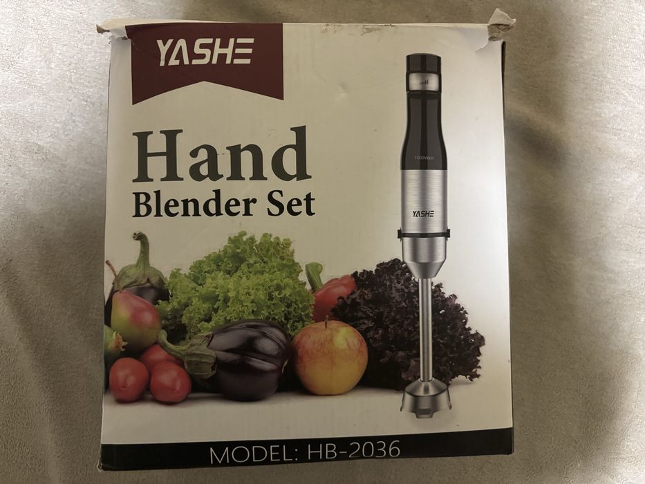 YASHE HB-2036 ръчен блендер – 1000W, мощен и удобен