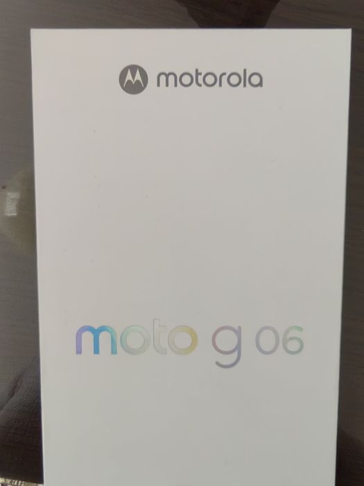 Моторола g 06 чисто нов черен