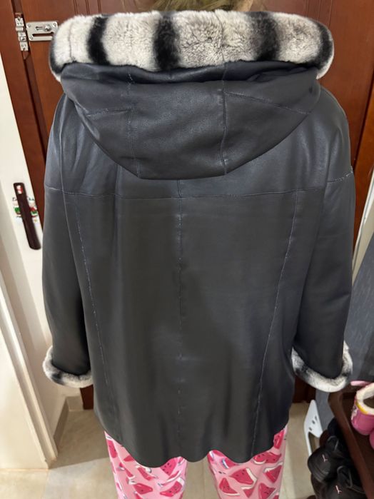 Кожено яке с две лица