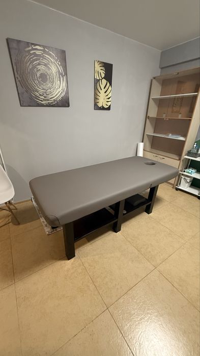 Массажный стол стационарный