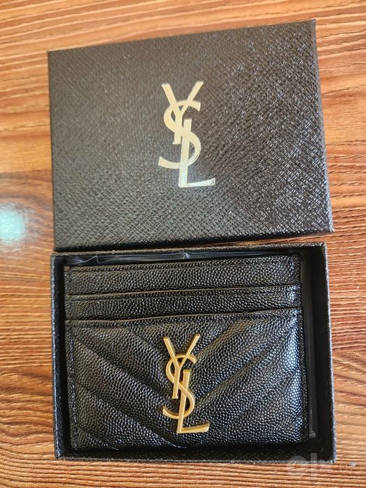 YSL leather cardholder