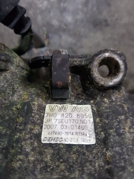 Compresor ac clima  vw t5 2.5 bnz bpc axd axe  transporter