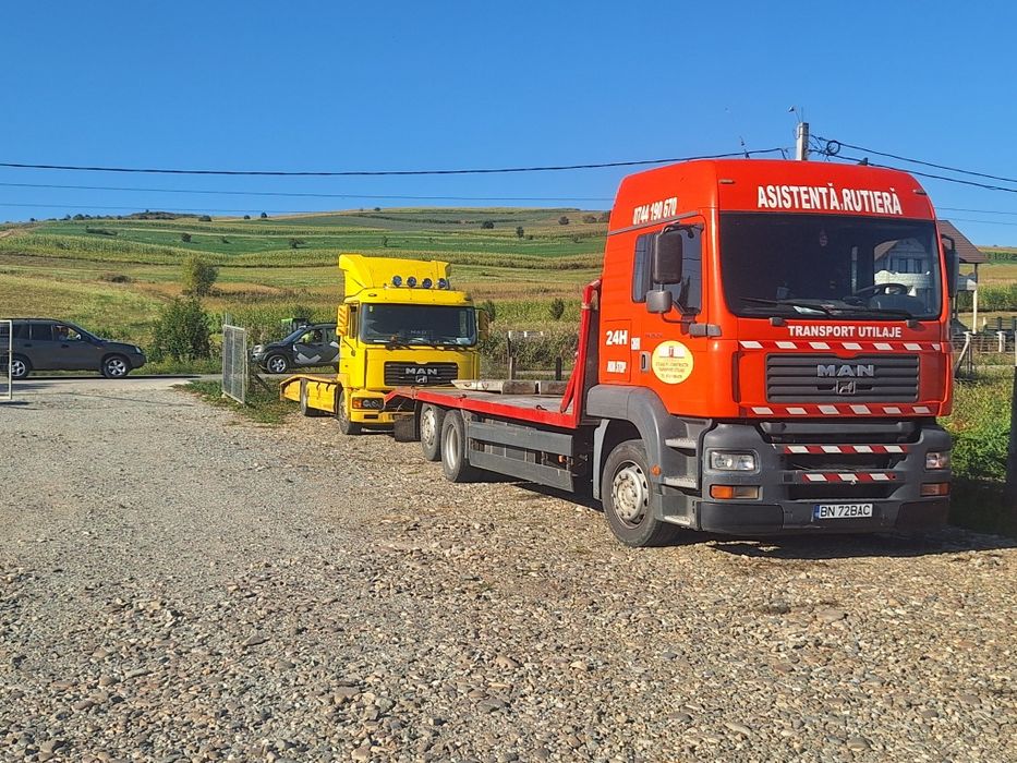 Transport utilaje pana la 16 tone