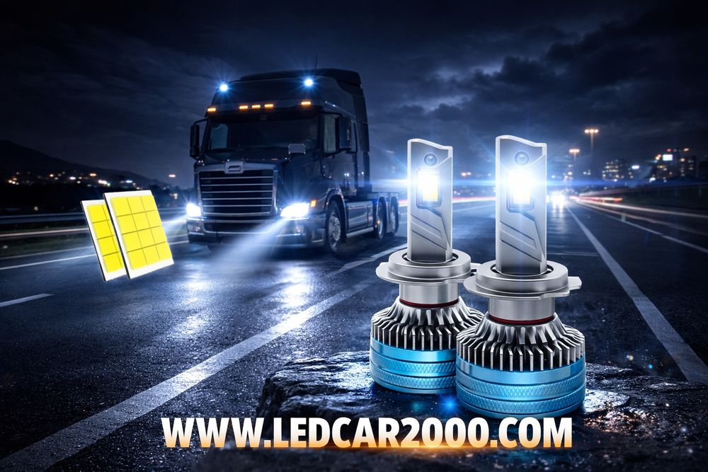 LED крушки за камиони – мощност и сигурност на пътя