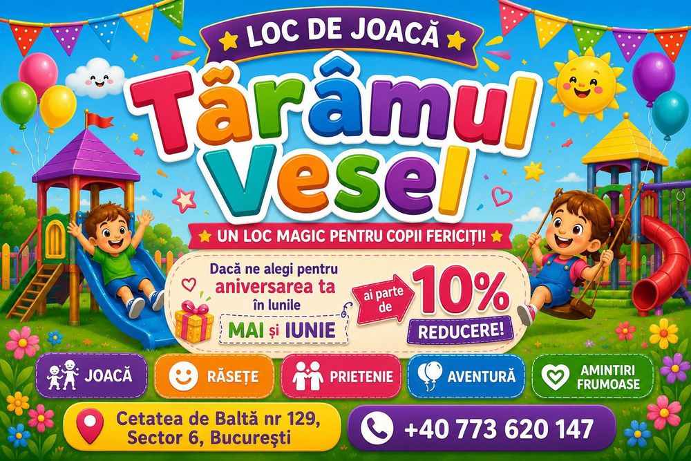 Loc de joaca Tărâmul Vesel