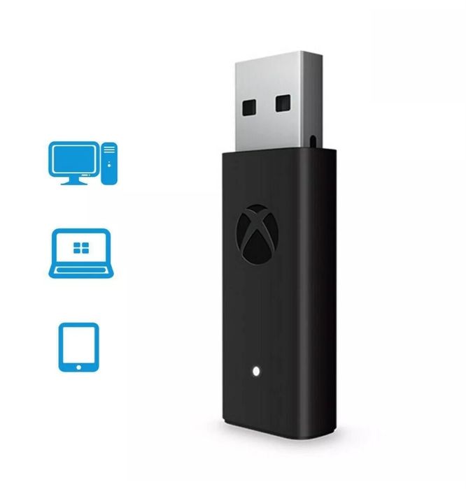 Безжичен Адаптер Wireless Xbox One Controller Джойстик за PC