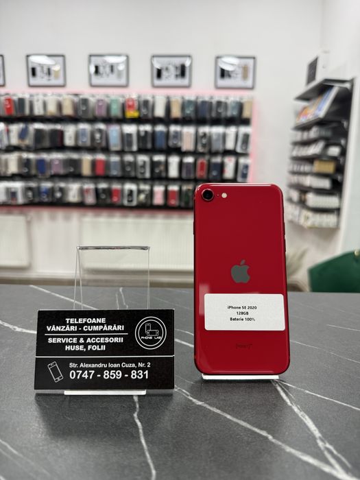 iPhone SE 2020 | 128Gb | Baterie 100% | NOU | Garantie | phonelab.ro