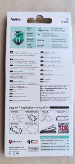 Folie sticla anti blue light Hama pentru Samsung A70 sigilata