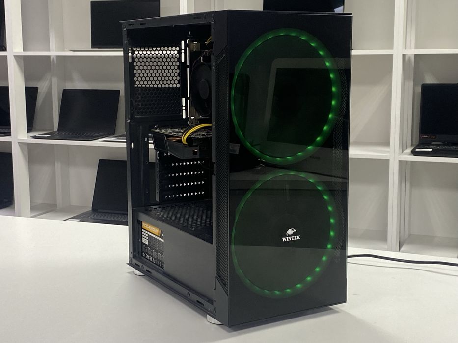 Игровой системный блок-Core i3-10100F/16GB/SSD 128GB + 500GB/GTX 1060