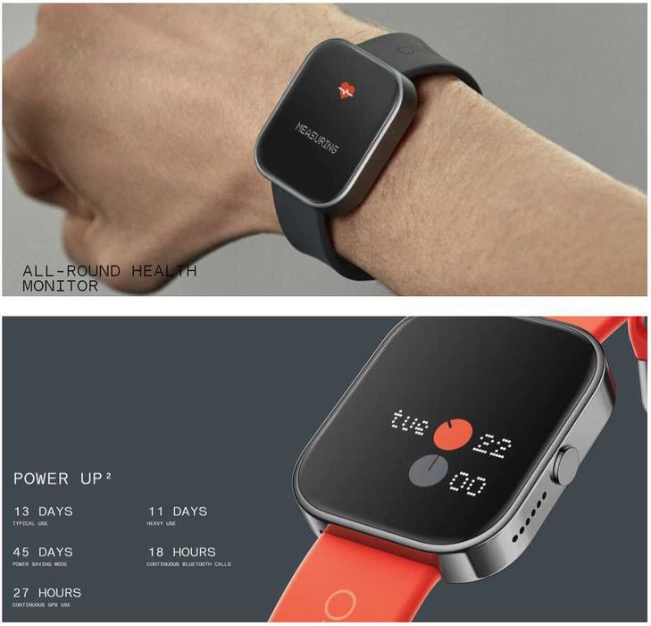 Смарт часовник CMF by Nothing Watch Pro Dark Gray (Ash Gray Strap) НОВ