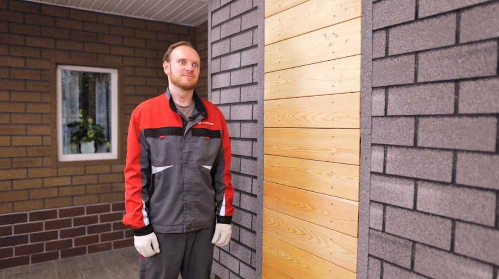 НОВИНКА! Битумная фасадная плитка HAUBERG от ТехноНИКОЛЬ