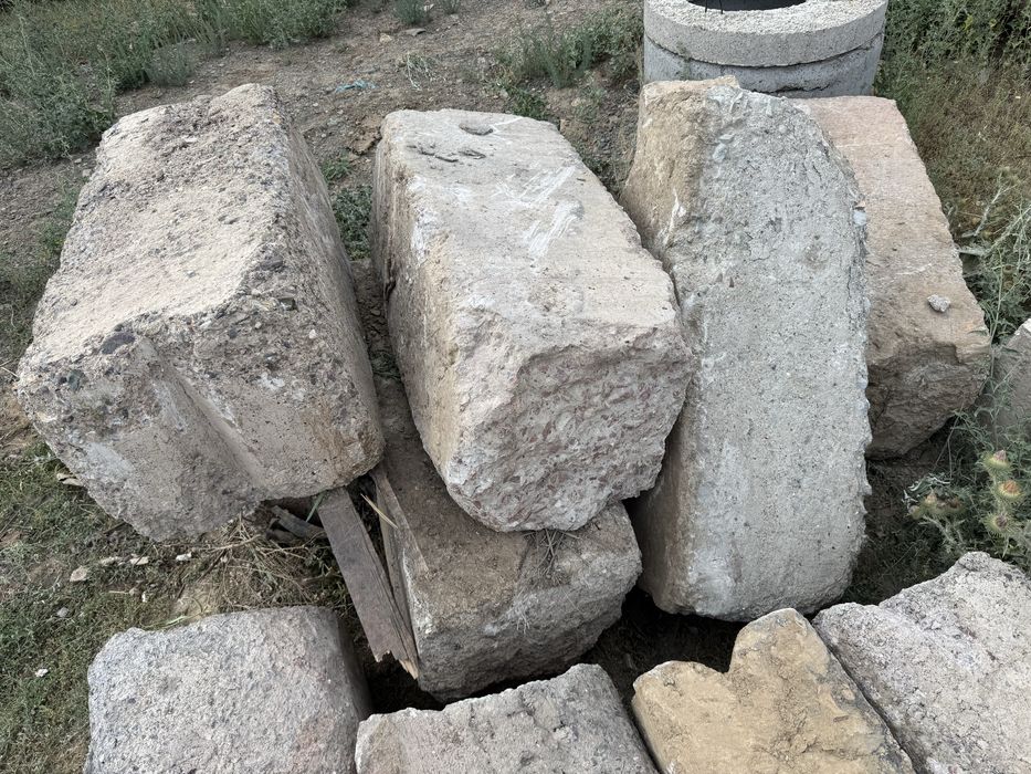 Блоки ФБС, шлакоблоки, шпалы