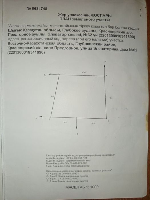 Продам земельный участок