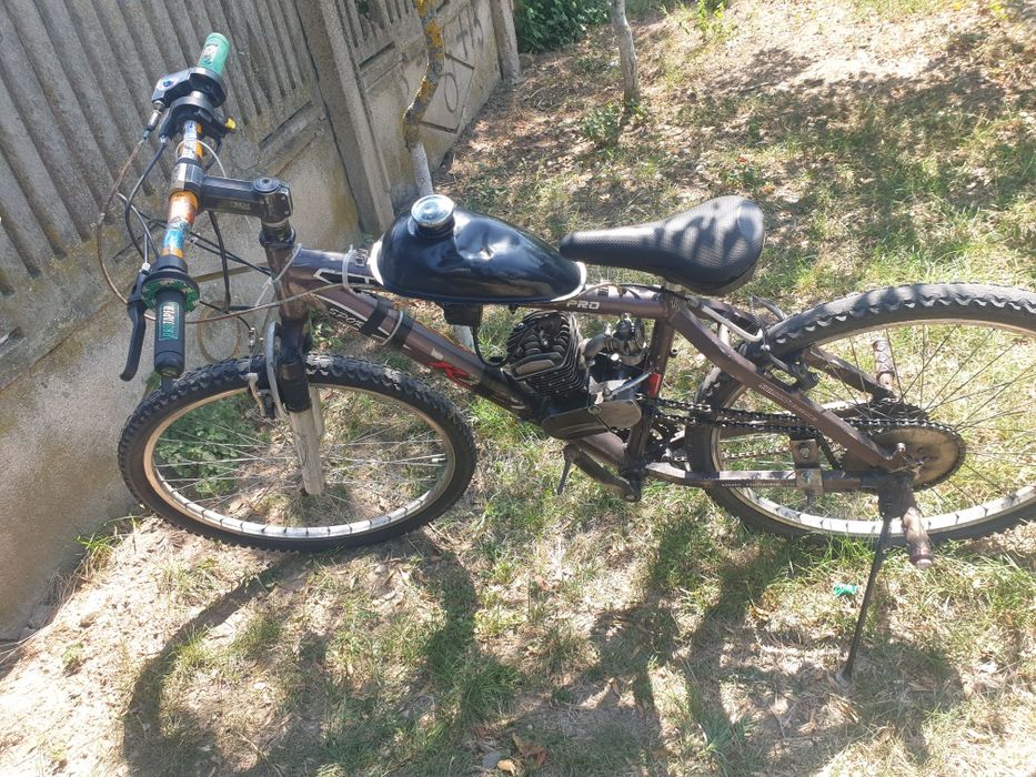Motor bicicletă 80cc – 76 km/h – piese tuning incluse