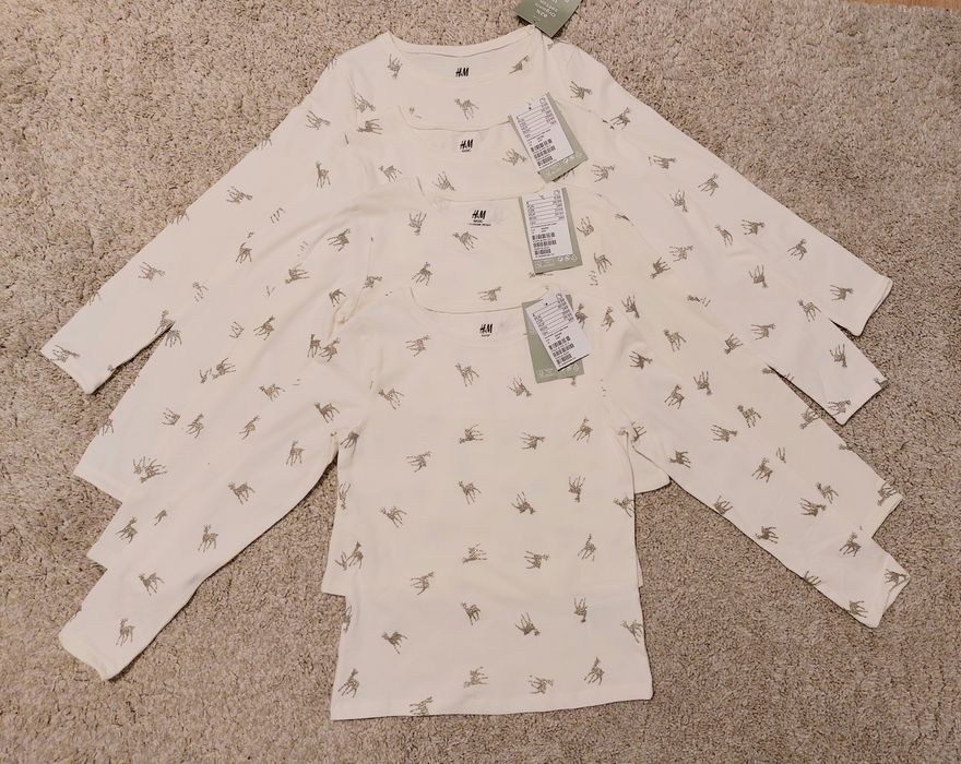 Bluze noi fetita H&M 122-128 (6-7-8 ani)