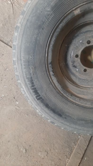 Автошины  бу с дисками размеры 265/75/15