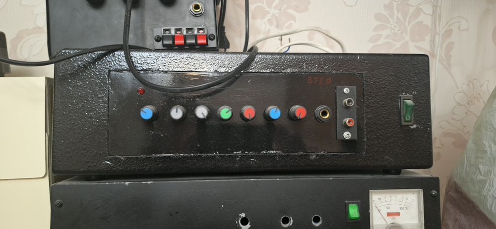 Колонки+усилитель 500ват.лазер стробоскоп