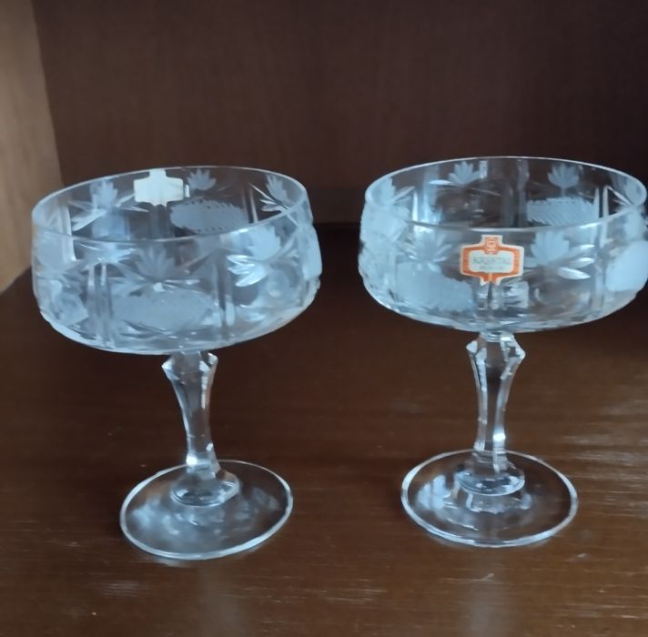 Вазы хрустальные
