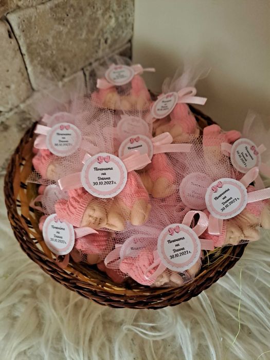 Подаръчета за гости ,погача, кръщене, рожден ден или друг повод