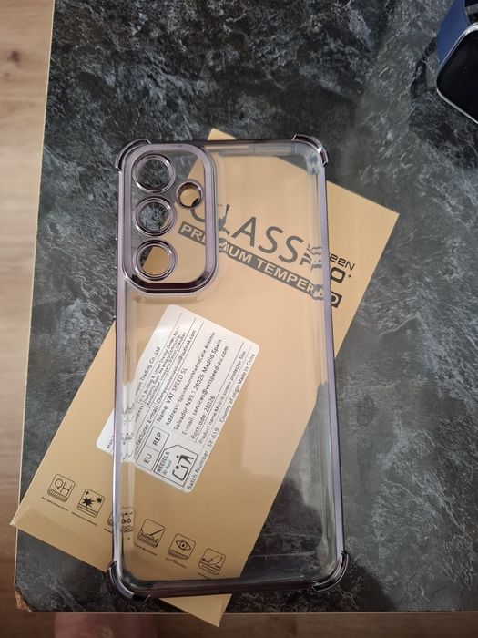 Husa silicon transparenta samsung a55 5g, noua
