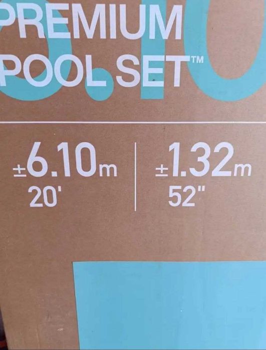 INTEX Басейн 6.10m/1.32m НОВ