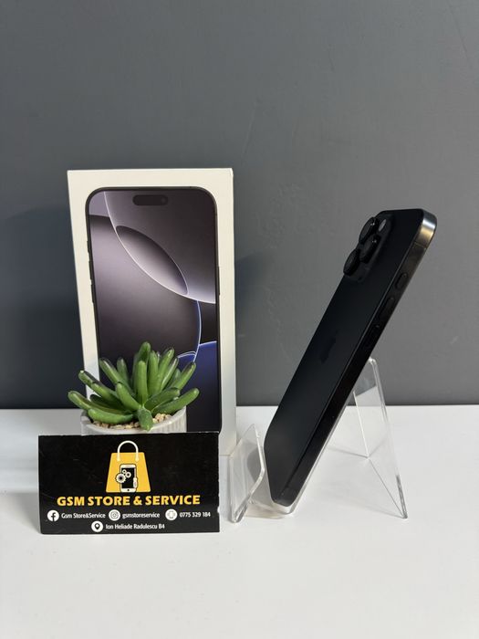 Iphone 16 Pro Max Black Titanium 256Gb Garantie Gsm Store&Service