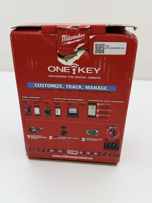 Masina de insurubat cu impact Milwaukee M18 ONEIWF12-0, 18V - Noua