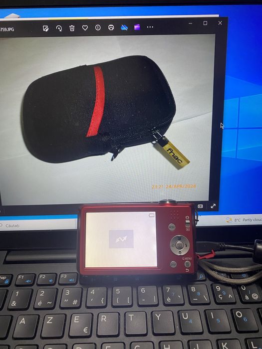 Camera Lumix DMC-FS16 14mpx 8x zoom afisare data si ora pe poze