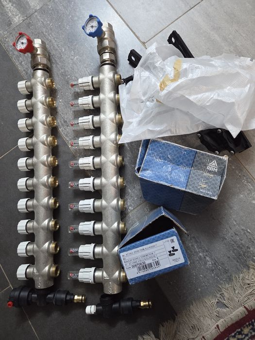 Distribuitor RBM 10 cai incalzire pardoseală