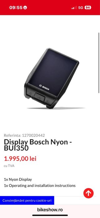Bosch Nyon - Noi ! Super pret !