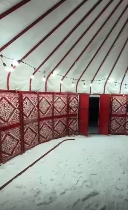 Юрта аренда. Киіз үй