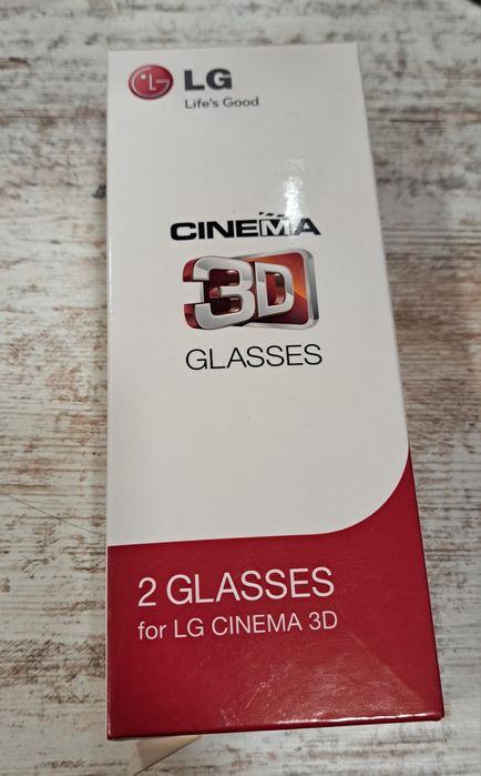 Продавам нови 3D очила LG