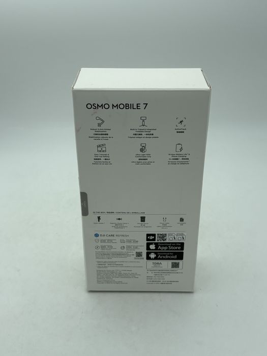 DJI Osmo Mobile 7, 3 Axe, Alb, sigilat, transport inclus