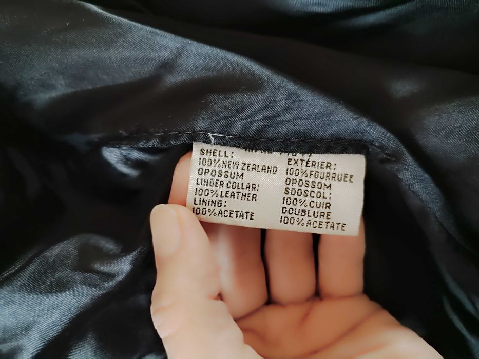 Зимни палта естествена кожа и косъм