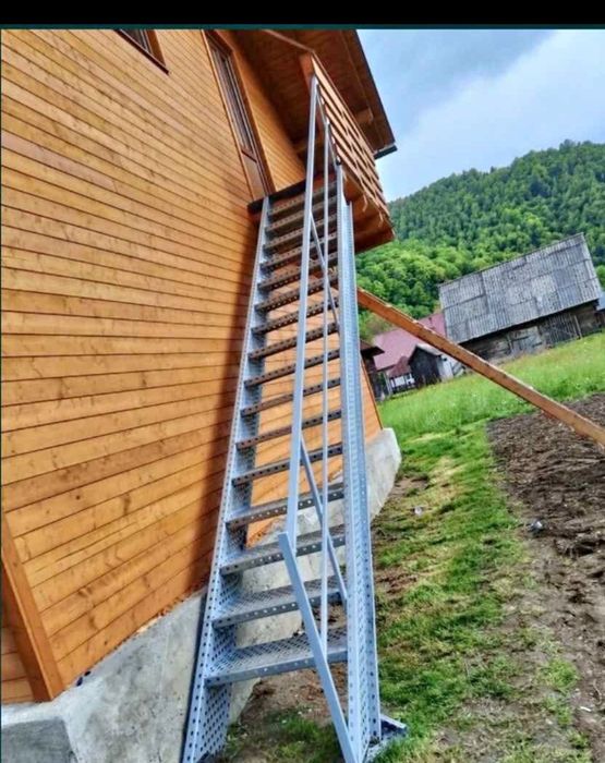 Vând scări metalice și trepte metalice la comandă
Realizez și vând scă