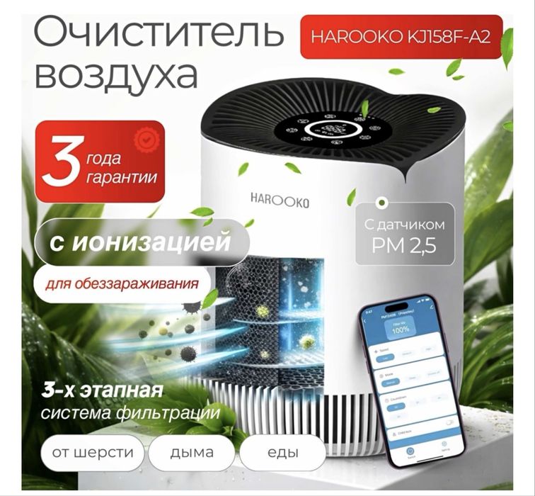 Очиститель и увлажнитель воздуха