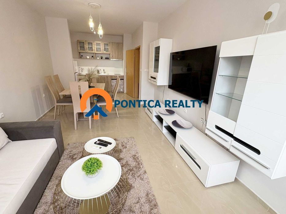 Двустаен в целогодишен комплекс в Слънчев Бряг