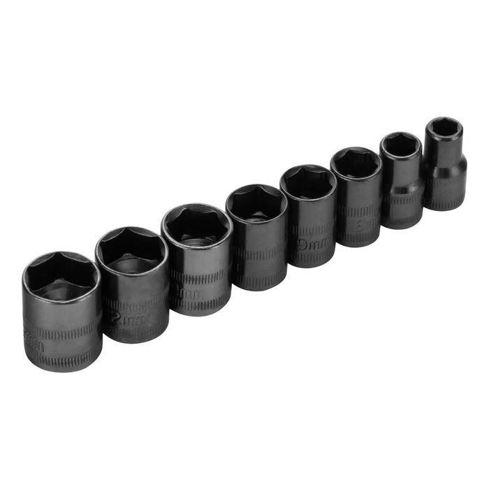 Отвертка реверсивна с битове и вложки, 61 части, CrV MTX - 133637