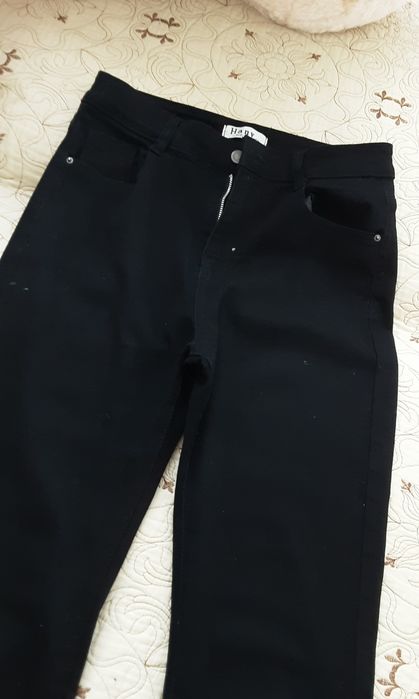 Клёш чёрные джинсы